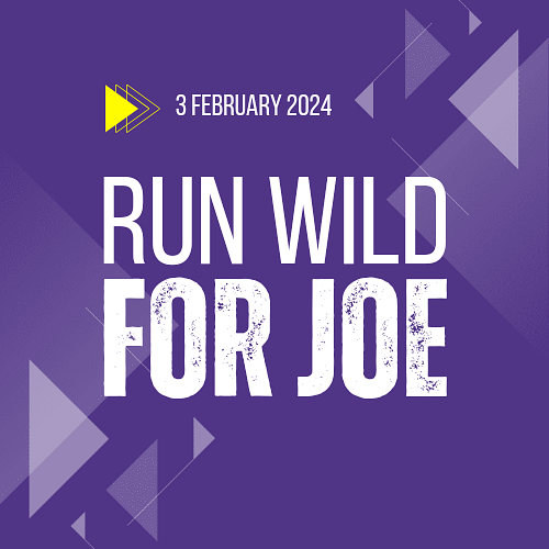 Run Wild for Joe logo